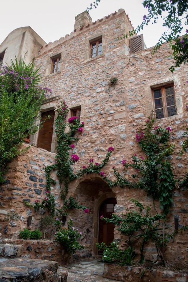 Casa Felicia-The Castle Mansion Monemvasía Exterior foto
